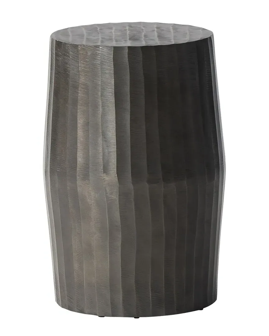 Exteriors Baja Accent Table - Black, Cast Aluminum