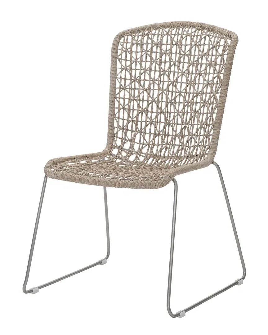 Exteriors Carmel Outdoor Side Chair - Brown, Wicker