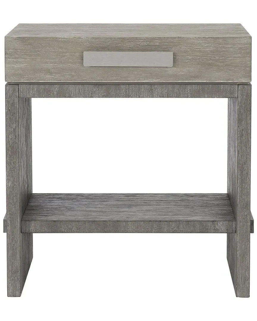 Foundations Nightstand - Dark Shale, Acacia image