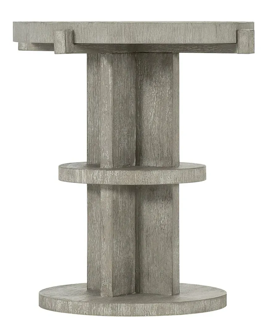 Foundations Round Side Table - Light Shale image
