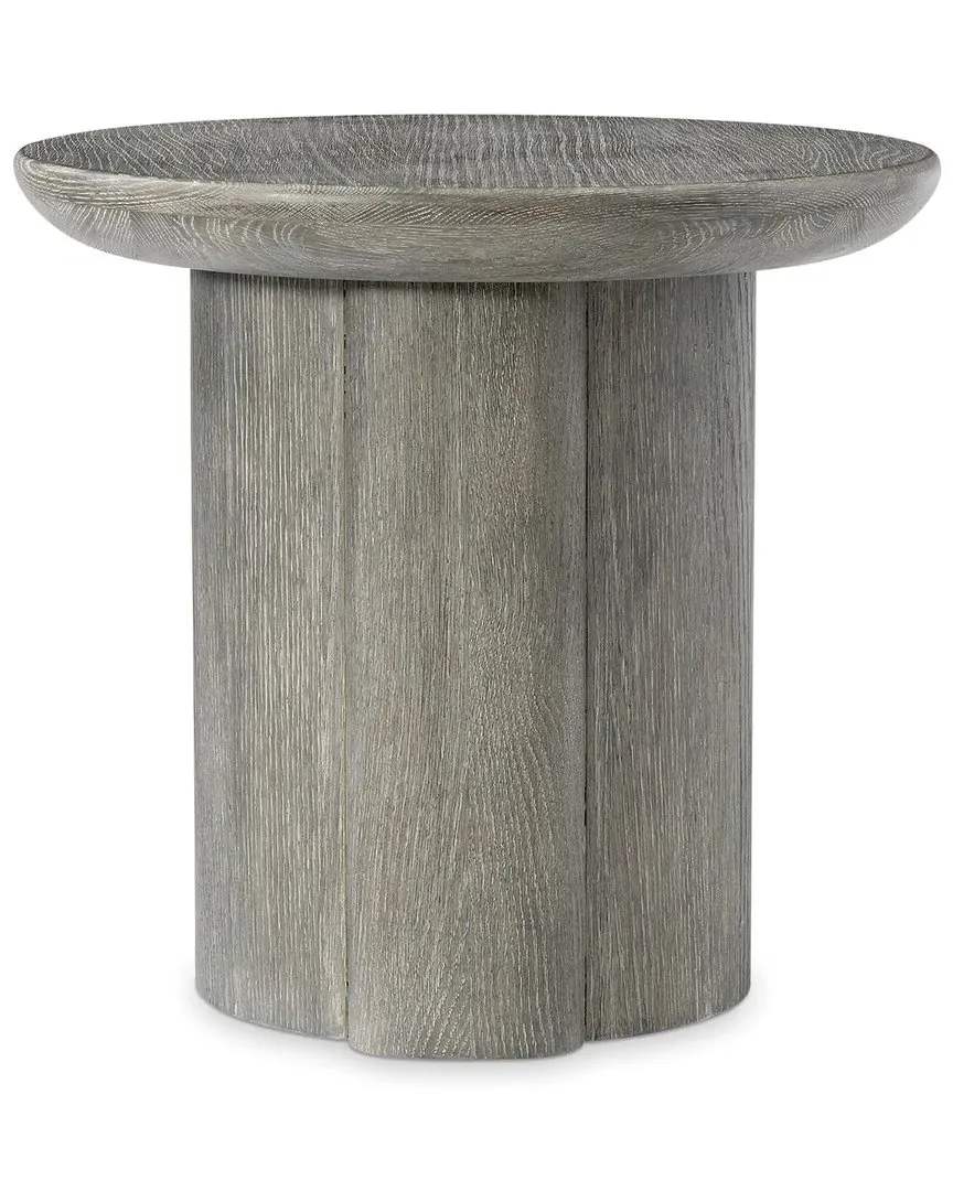 Monolith Round Side Table - Brown, Wood image
