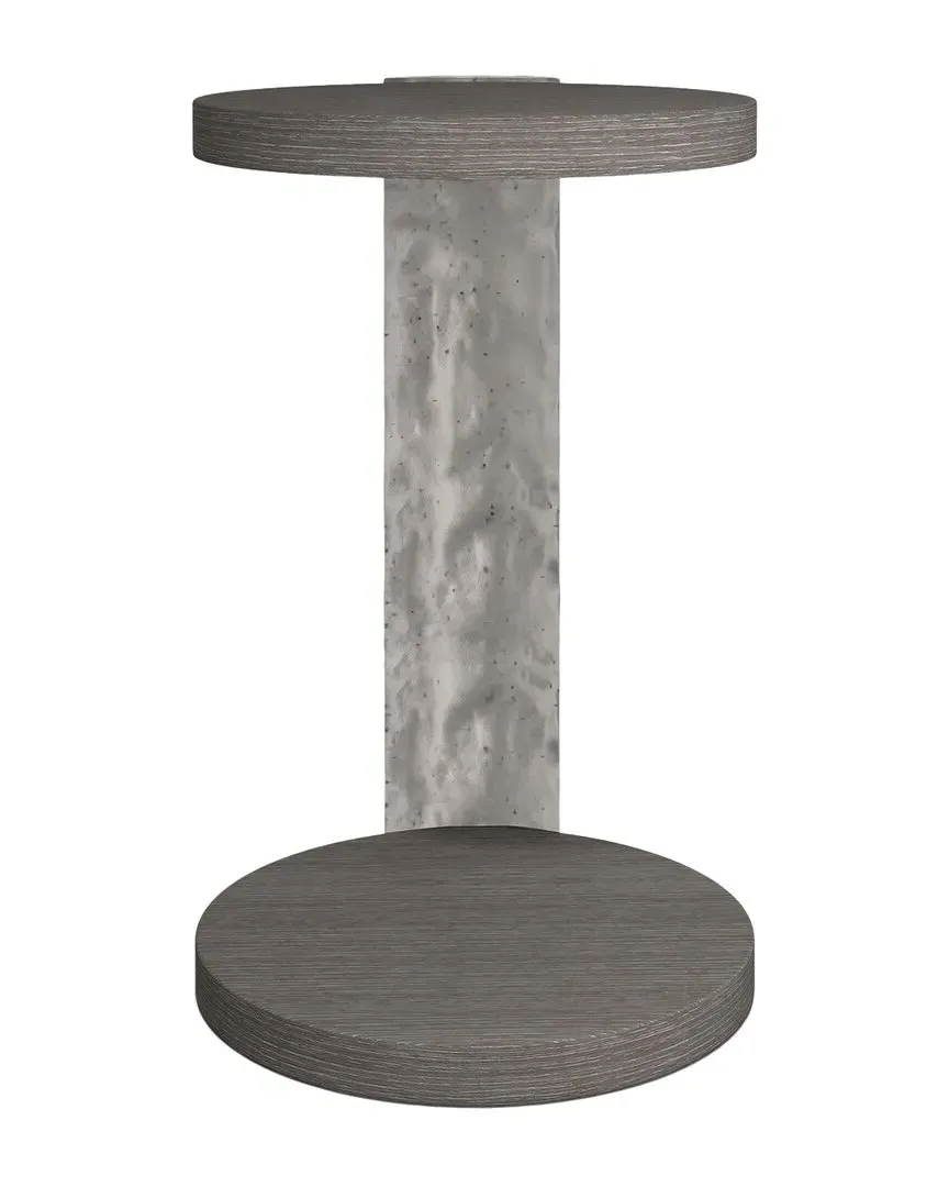 Prado Round Accent Table - Porcini, Wood image