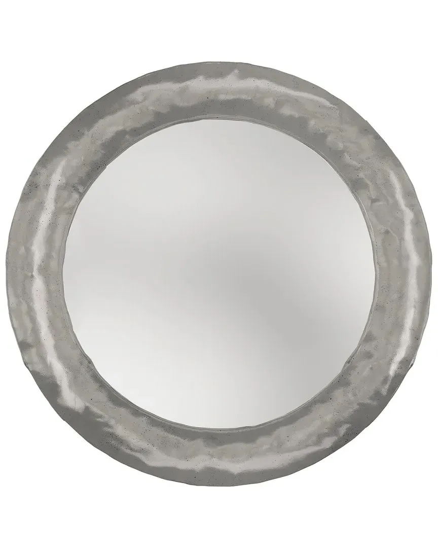 Prado Round Mirror - Bright Graphite, Metal image