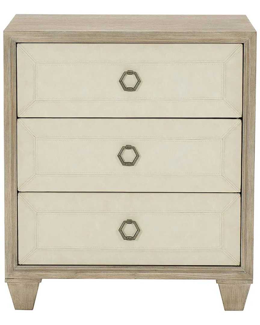 Santa Barbara 3-Drawer Nightstand - Sandstone image