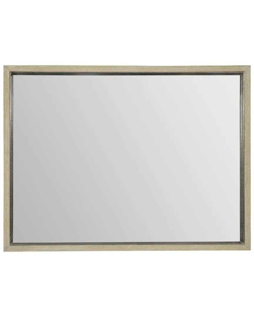 Solaria Rectangular Mirror - Dune, Wood