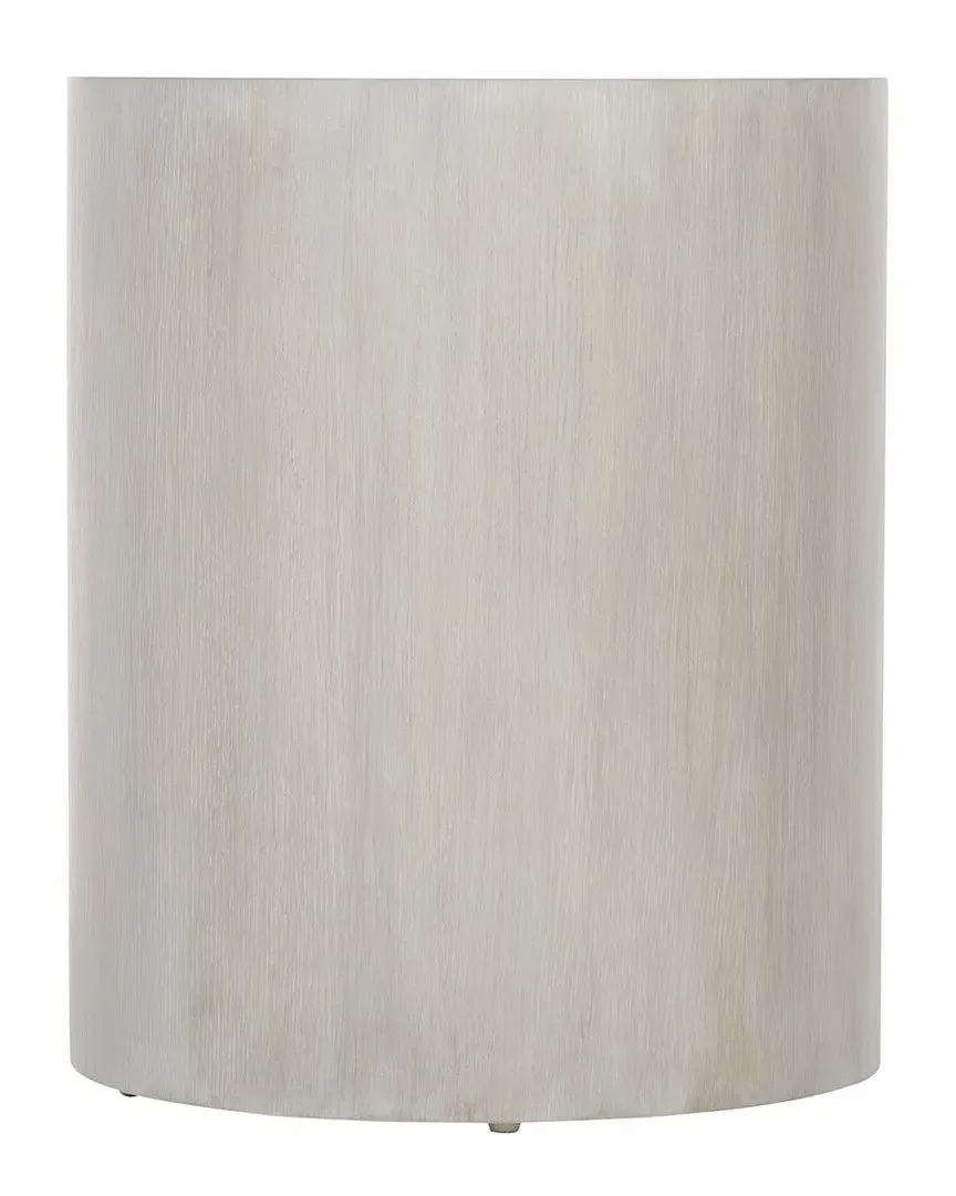 Thorne Round Side Table with Adjustable Glides - Natural, Oak image