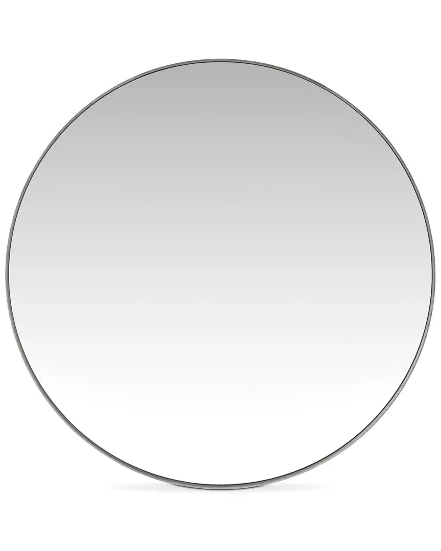 Tribeca Round Mirror - Black, Metal image