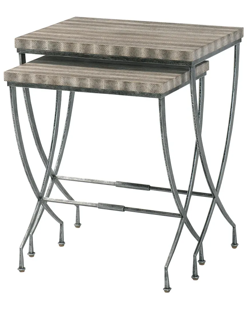 Wyman Nesting Tables - Aged Pewter image