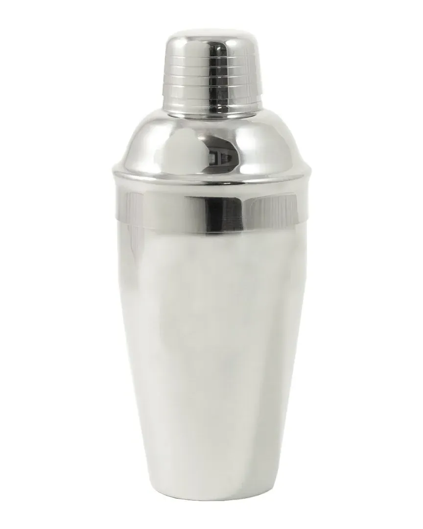 18oz Cocktail Shaker with Strainer - Silver, Stainless Steel image