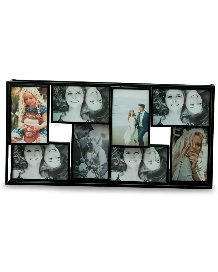 4x6 Metal Photo Collage - Black image