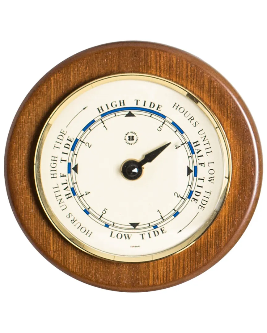 5in Tide Clock - Cherry Wood image