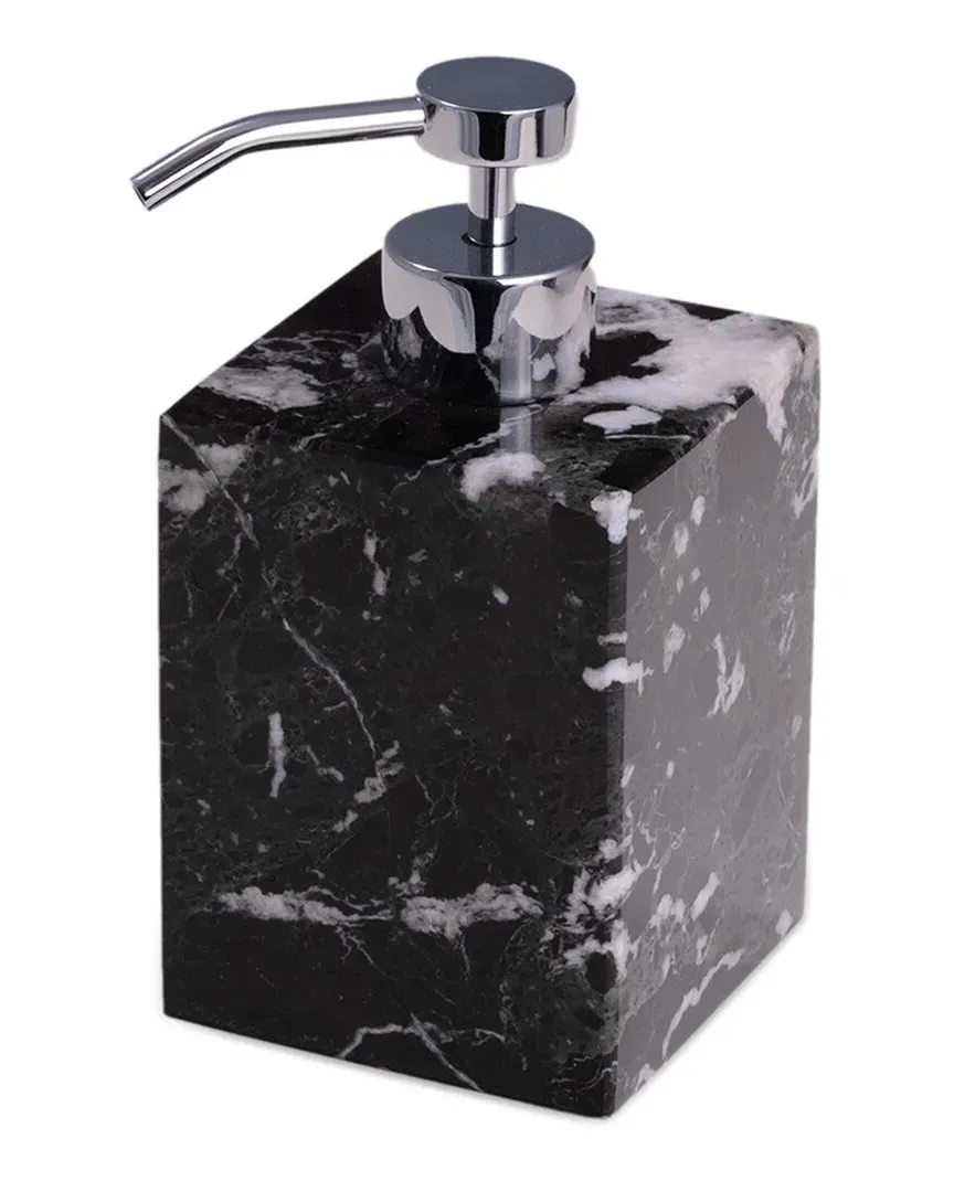 Atticus Soap Dispenser - Black, Marble image