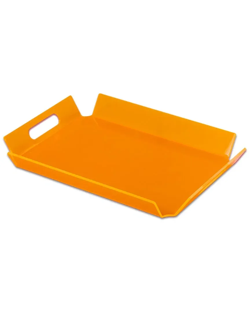 Dezi Acrylic Tray - Orange