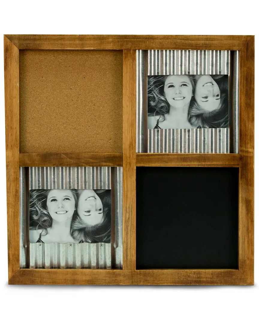 Frame Chalkboard & Cork Board - Brown image