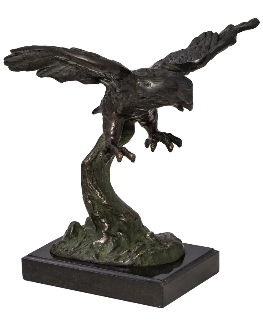 Soaring Eagle Sculpture - Bronze image