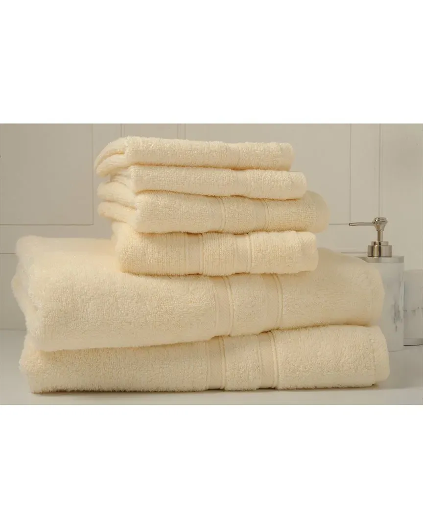 Zero Twist Cotton Towel Set - Ivory image