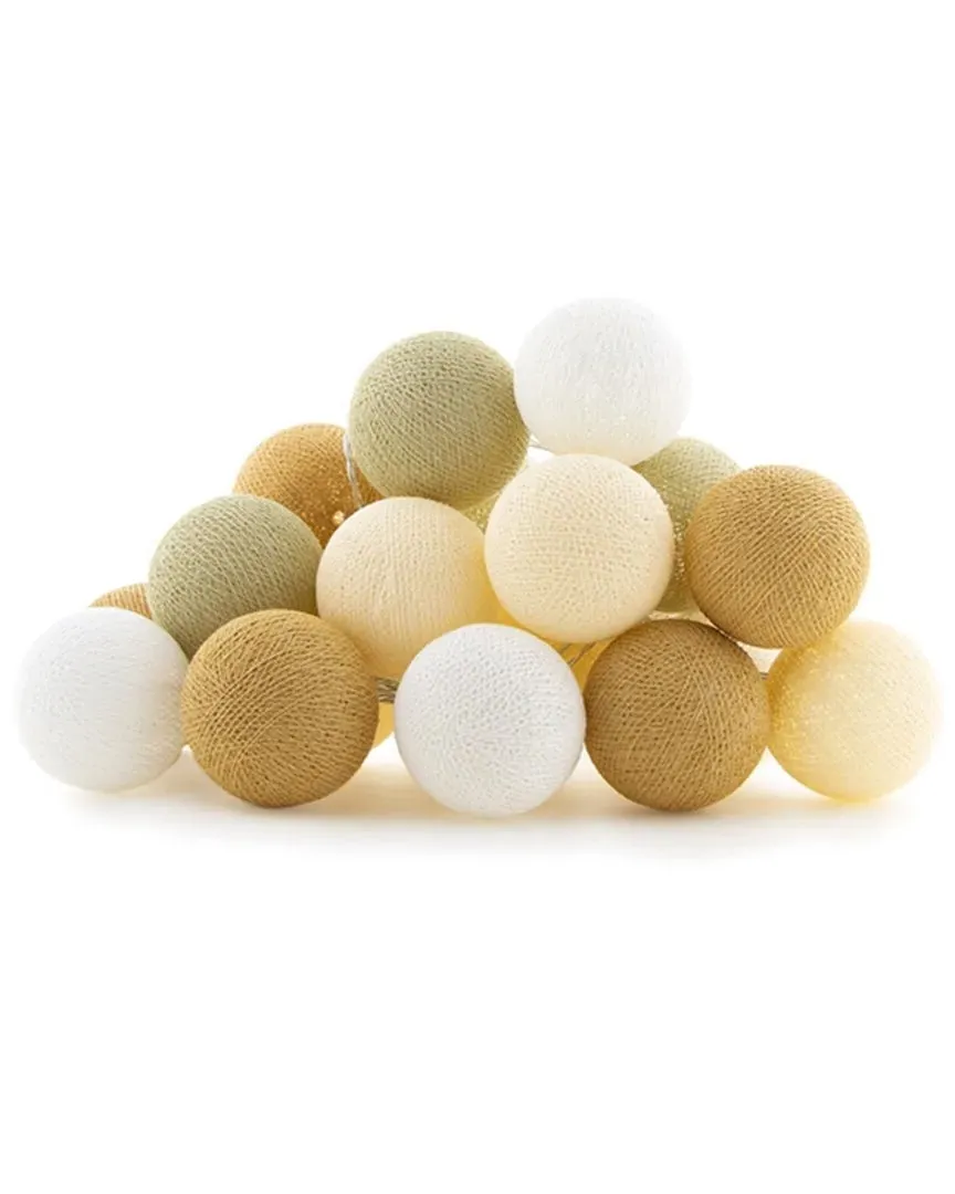 20 Light String Lights - Cotton