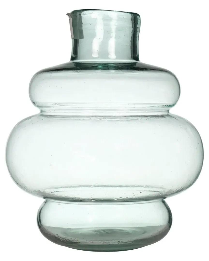 Denise Vase - Transparent, Recycled Glass image