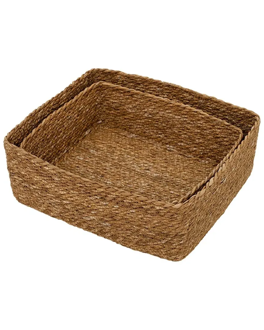 Dorno Set of 2 Baskets - Natural, Seagrass image