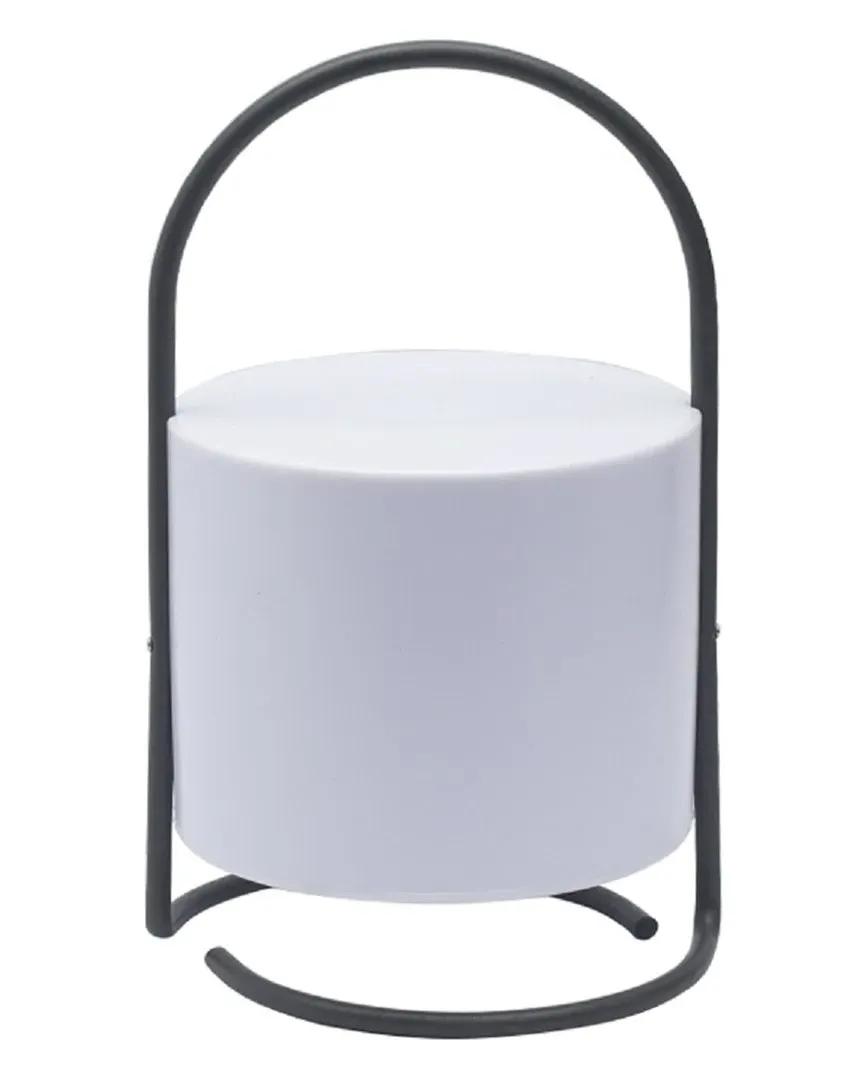Flameless Outdoor Lantern Candle - Grey