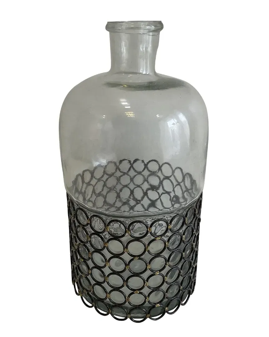 Glass Bottle Vase - Clear image