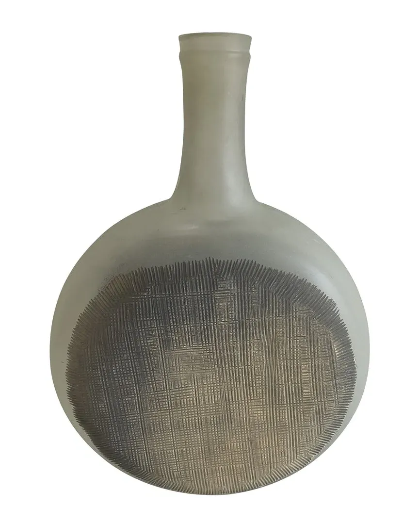 Glass Bottle Vase - Clear