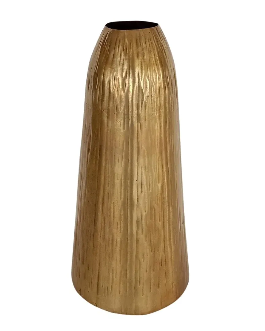 Hammered Vase - Brass, Iron image