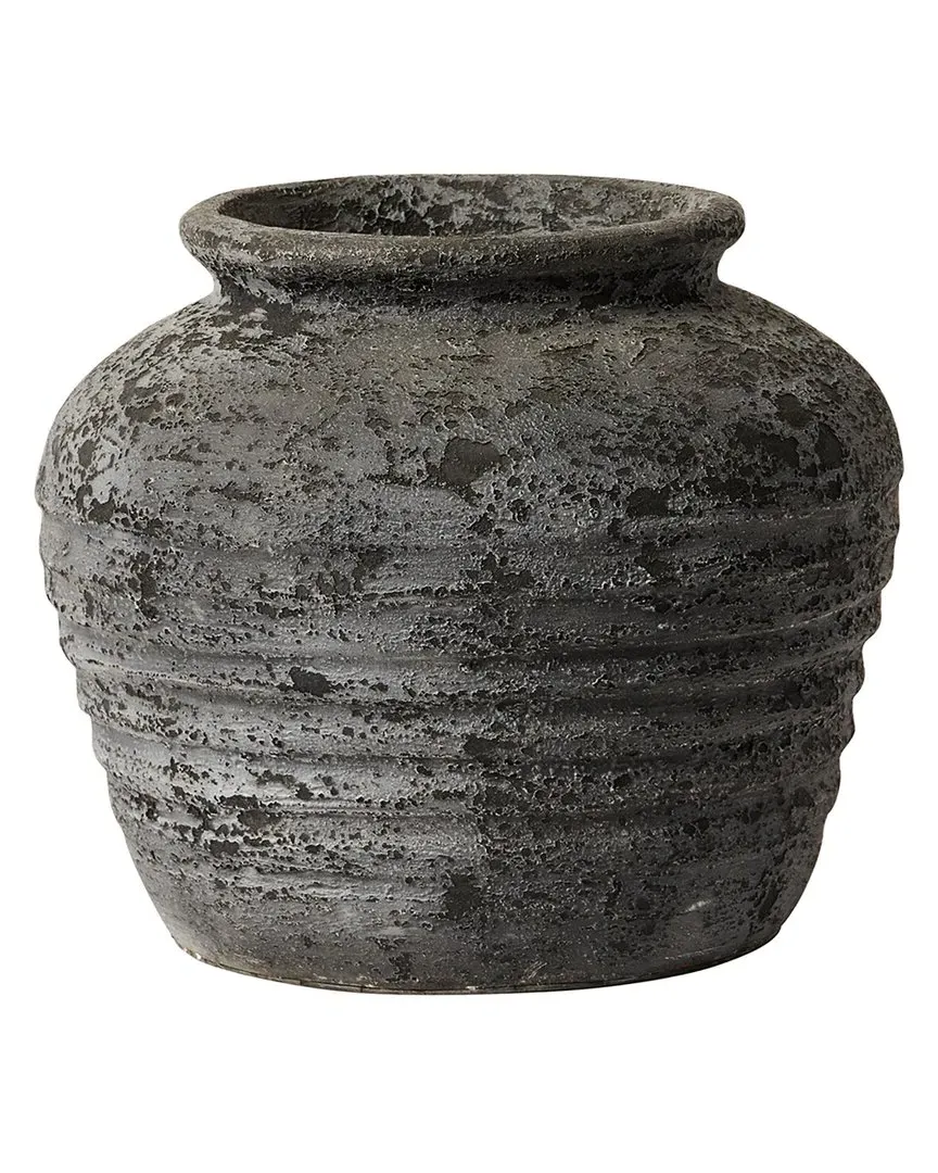 Ioseph 12in Table Vase - Gray, Terracotta