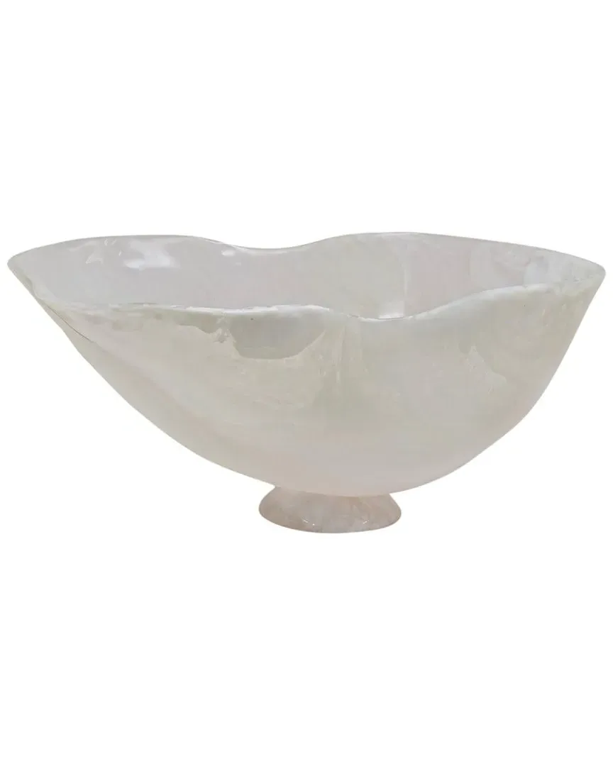Large Fruit Bowl - White, Resin image
