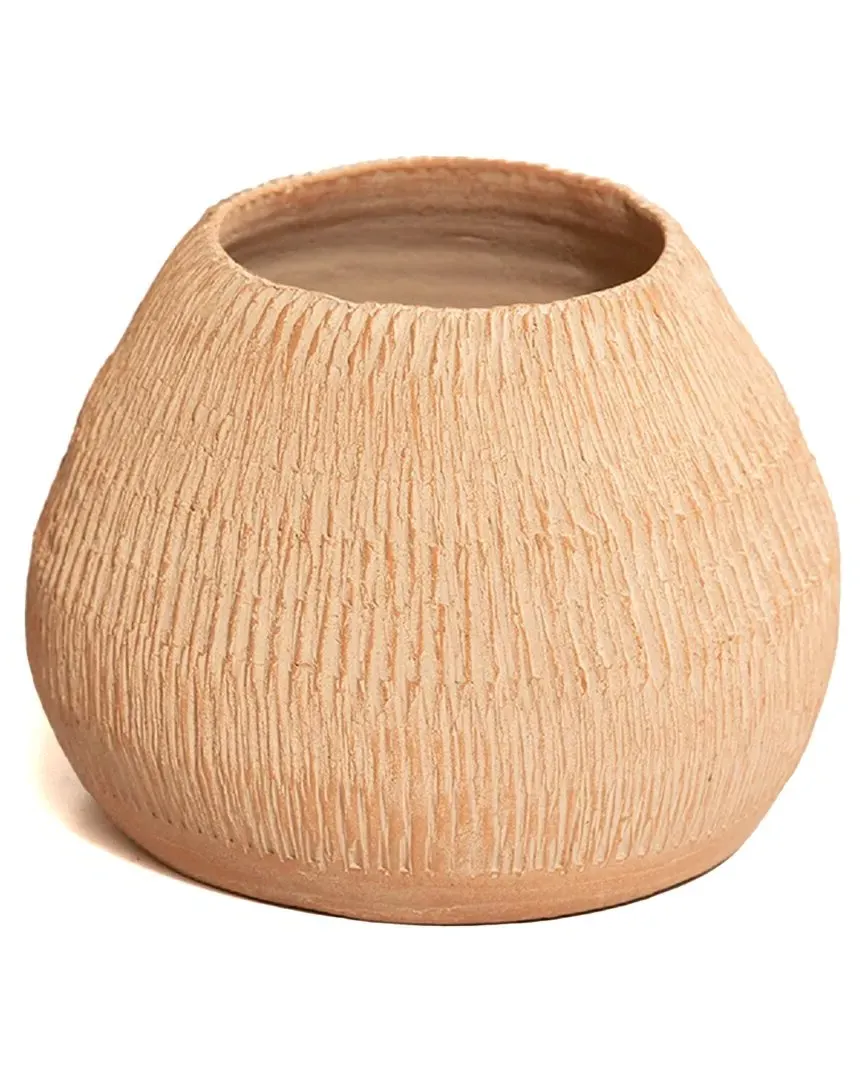 Medium Texture Bowl - White Wash, Clay image