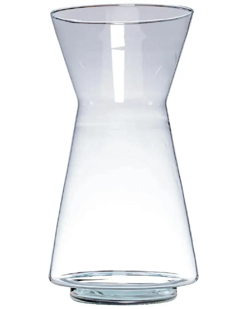 Rianne Mouthblown Recycled Glass Vase - Transparent