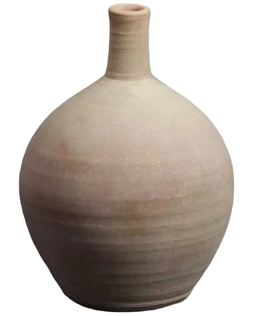 Terracotta Pot - White, Glass image