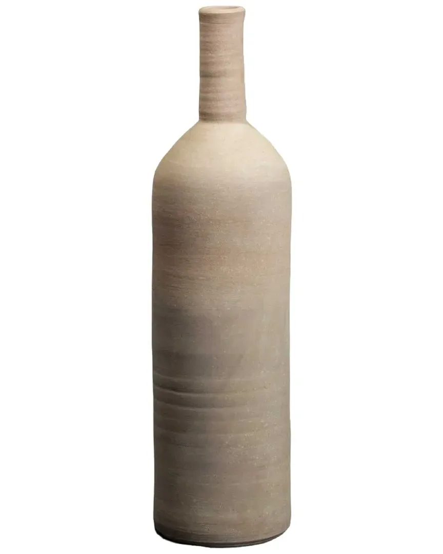 Terracotta Pot - White, Glass