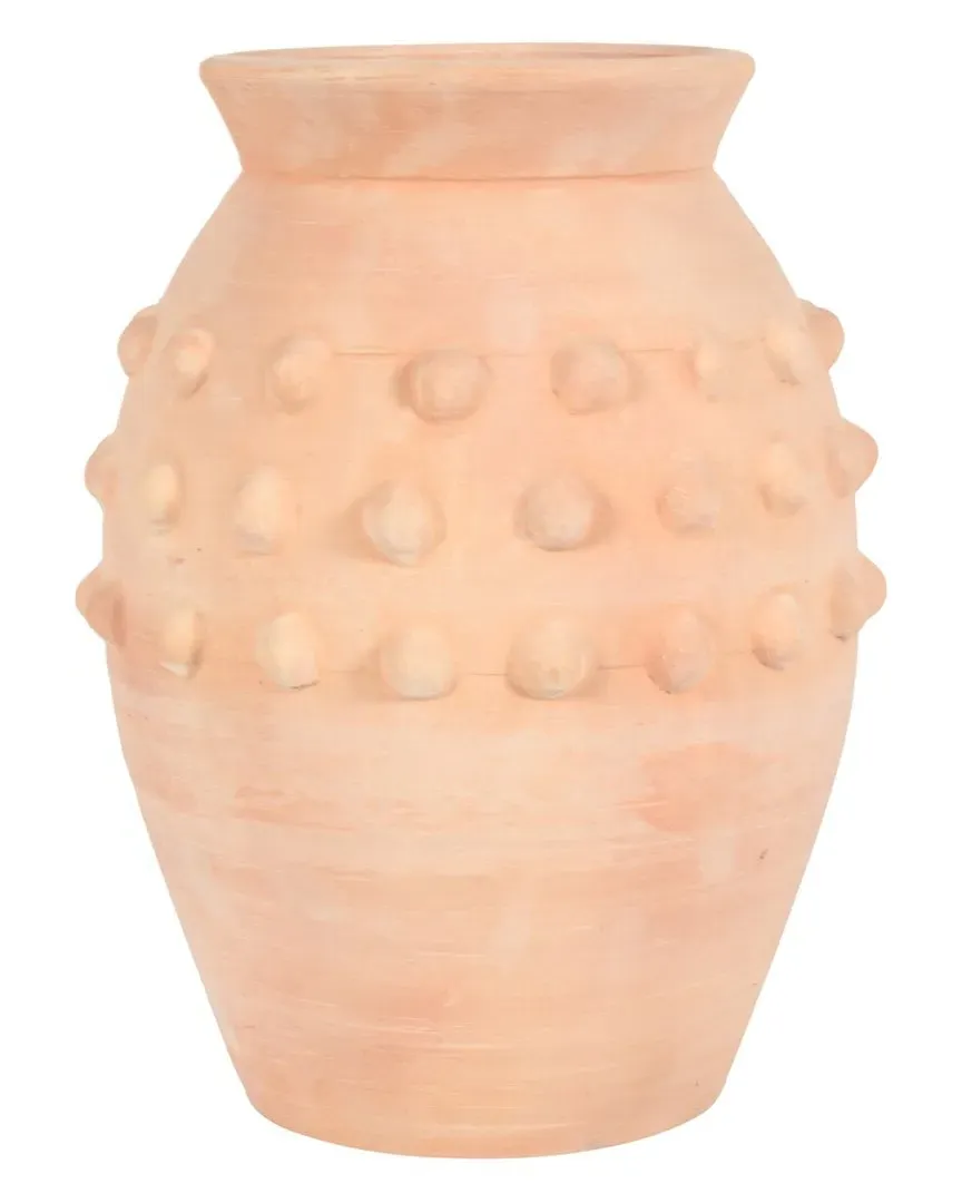 Terracotta Vase - Natural, Marble