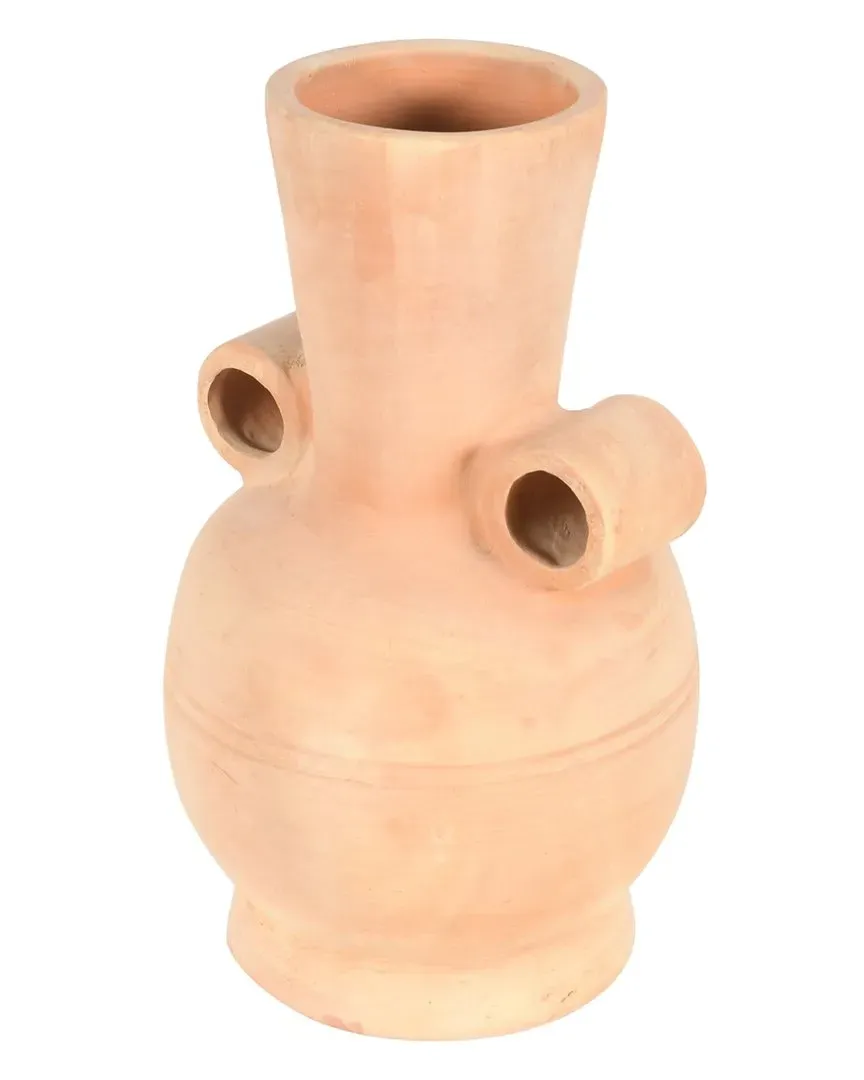 Terracotta Vase - Natural, Marble