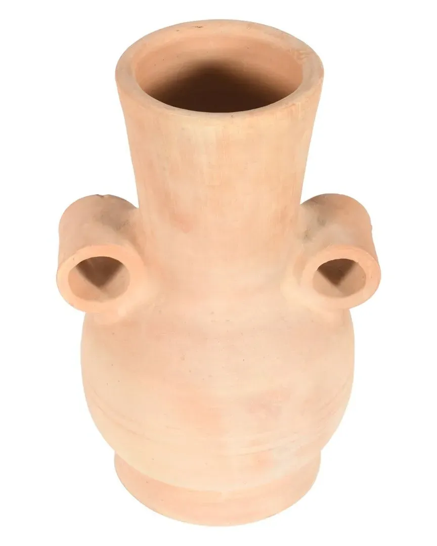 Terracotta Vase - Natural, Marble