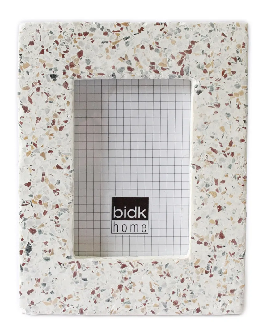 Terrazzo Photo Frame - White image