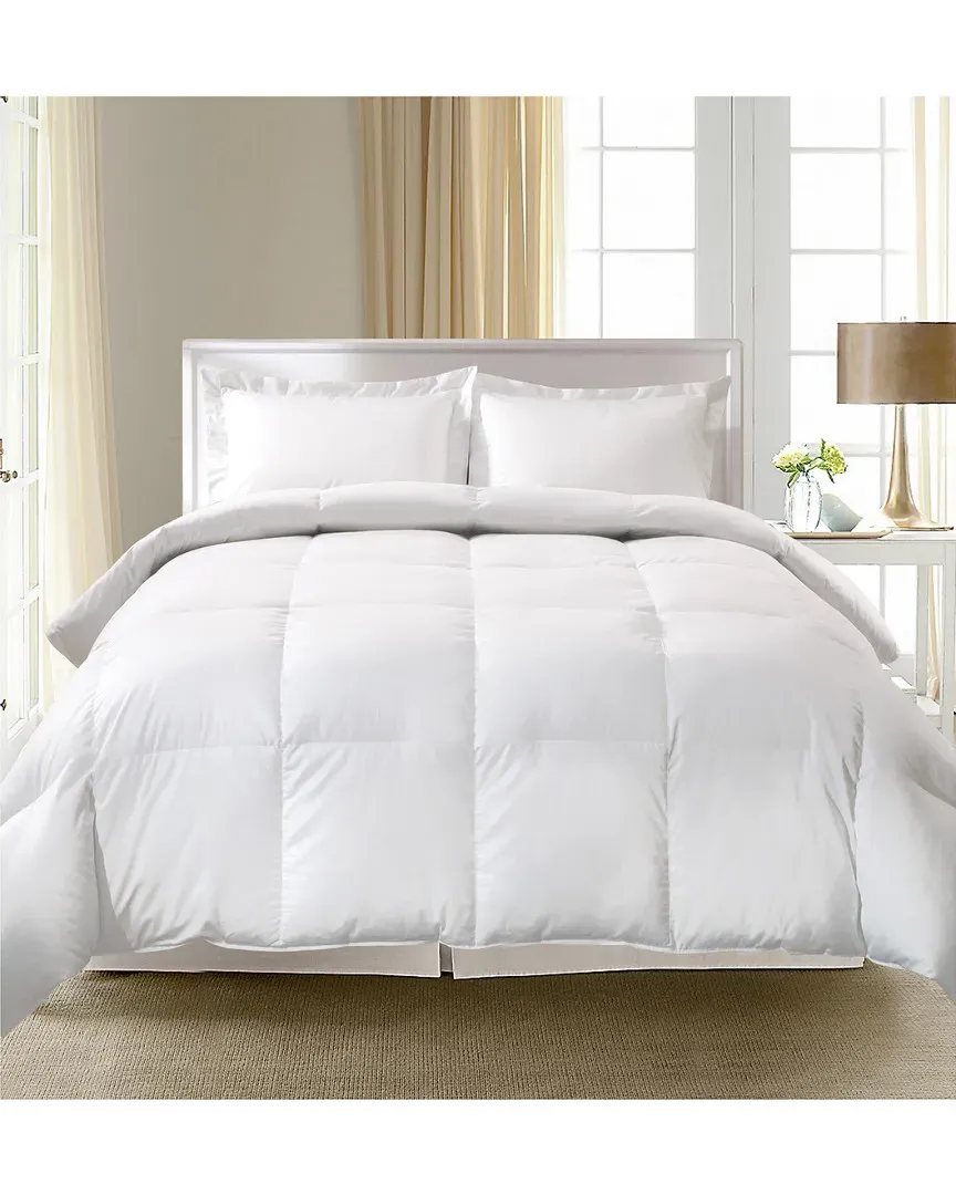 Goose Down Comforter - White, Cotton image
