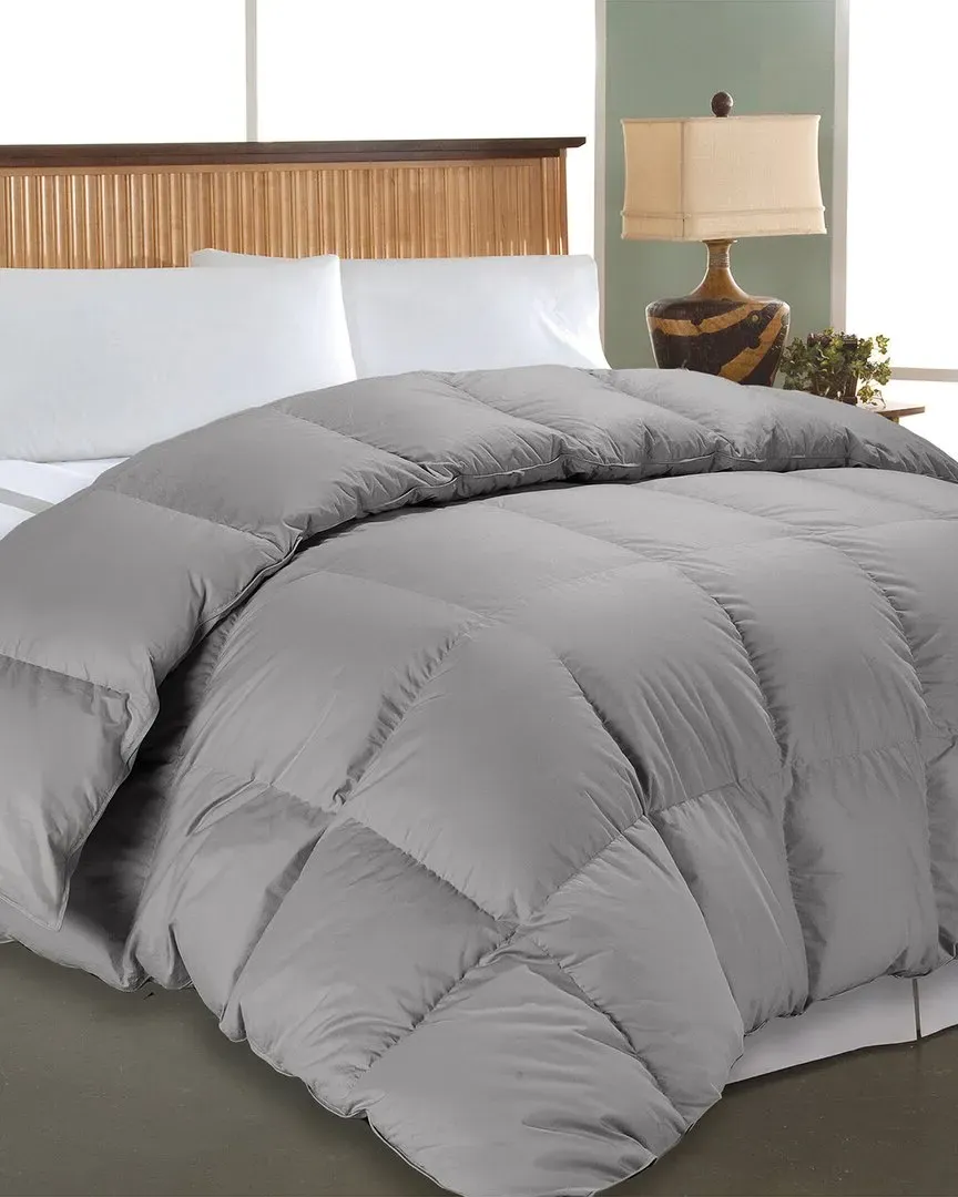 Pima Cotton Down Alternative Comforter - Grey image