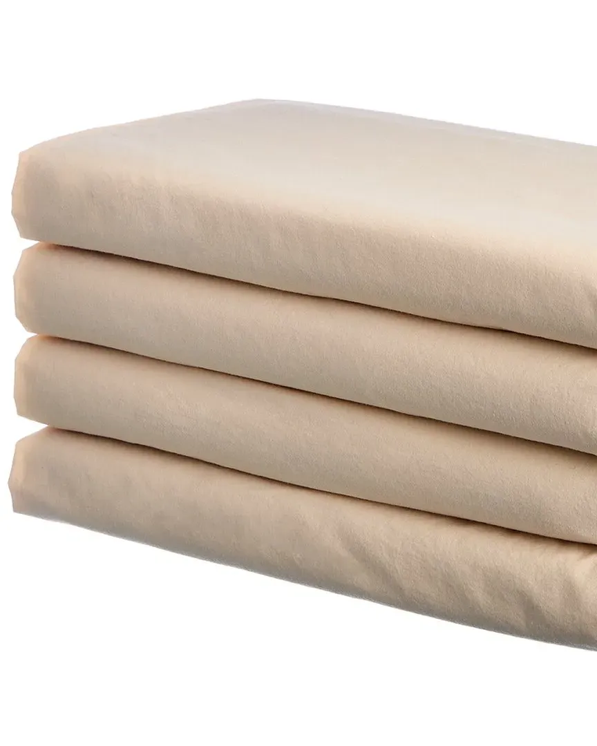 Sunset Collection 200TC Brushed Cotton Sheet Set - Sand