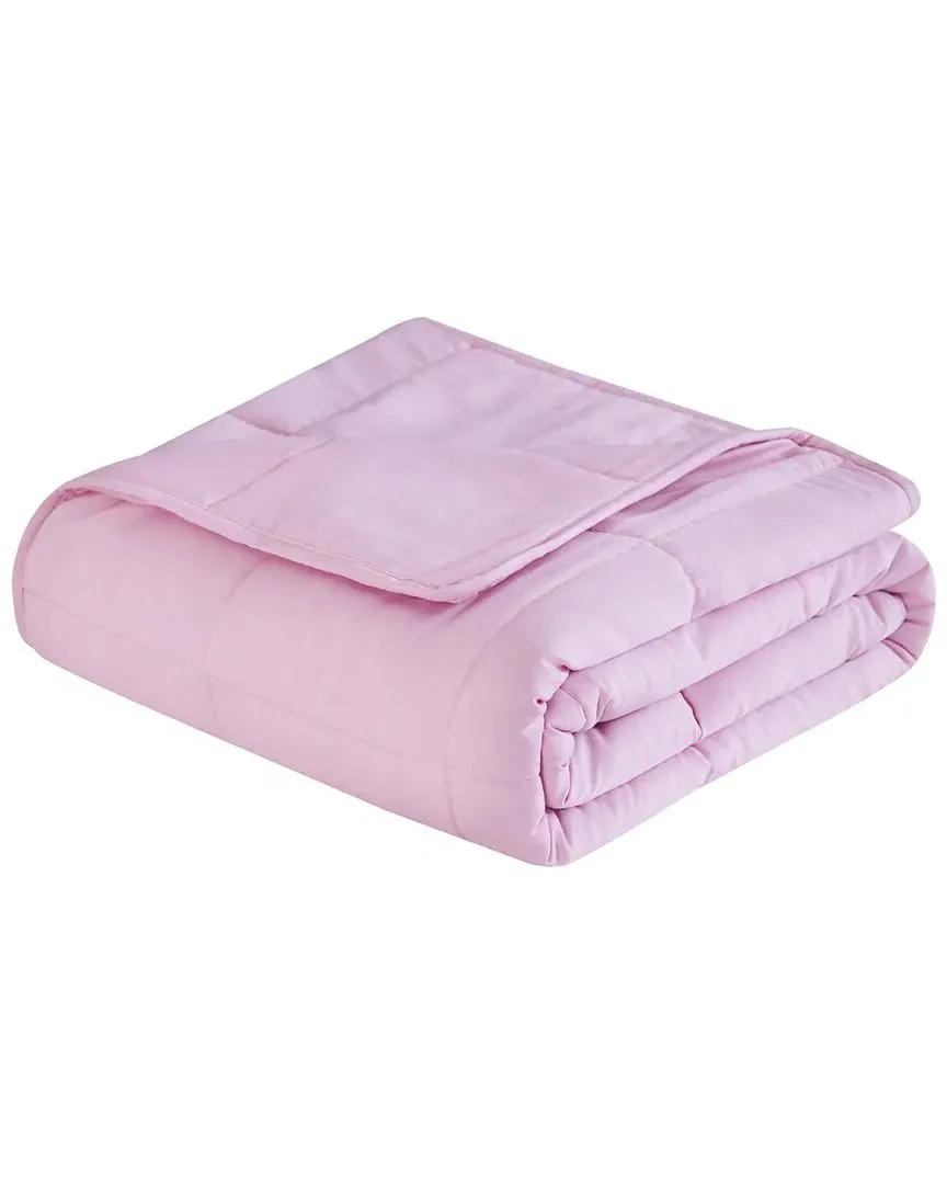 Bon Voyage Microfiber Travel Weighted Throw Blanket - Pink image
