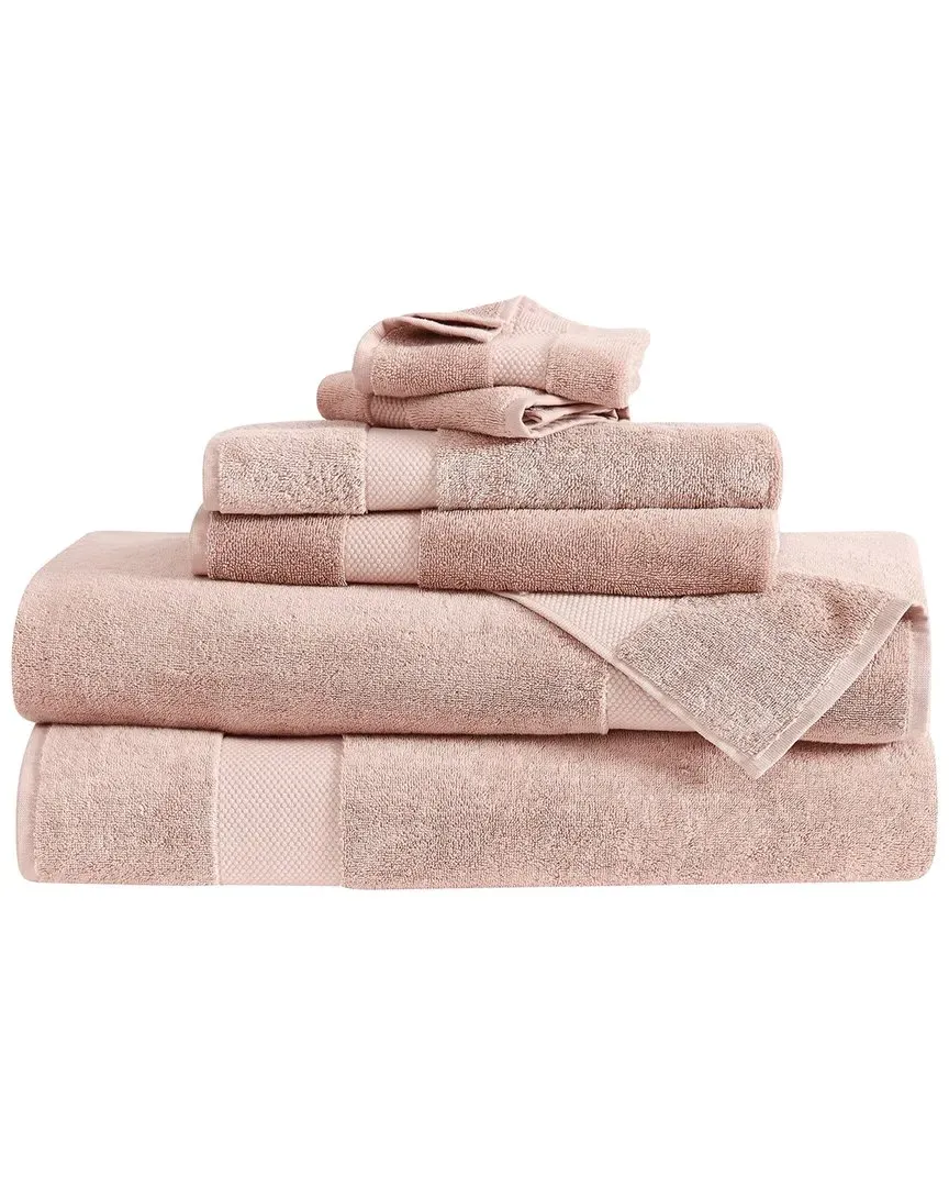 Borghese Roma 6-Piece Towel Set - Blush, Turkish Cotton image