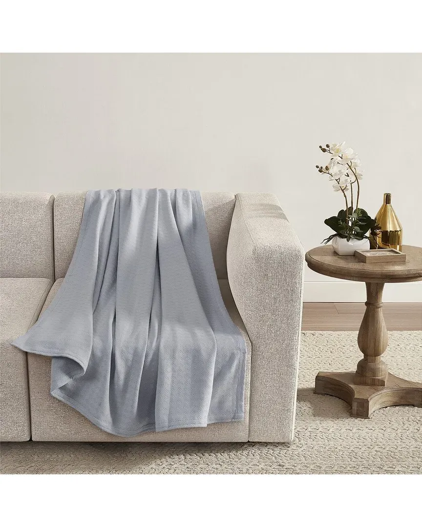 Luxe Cotton Throw - Grey