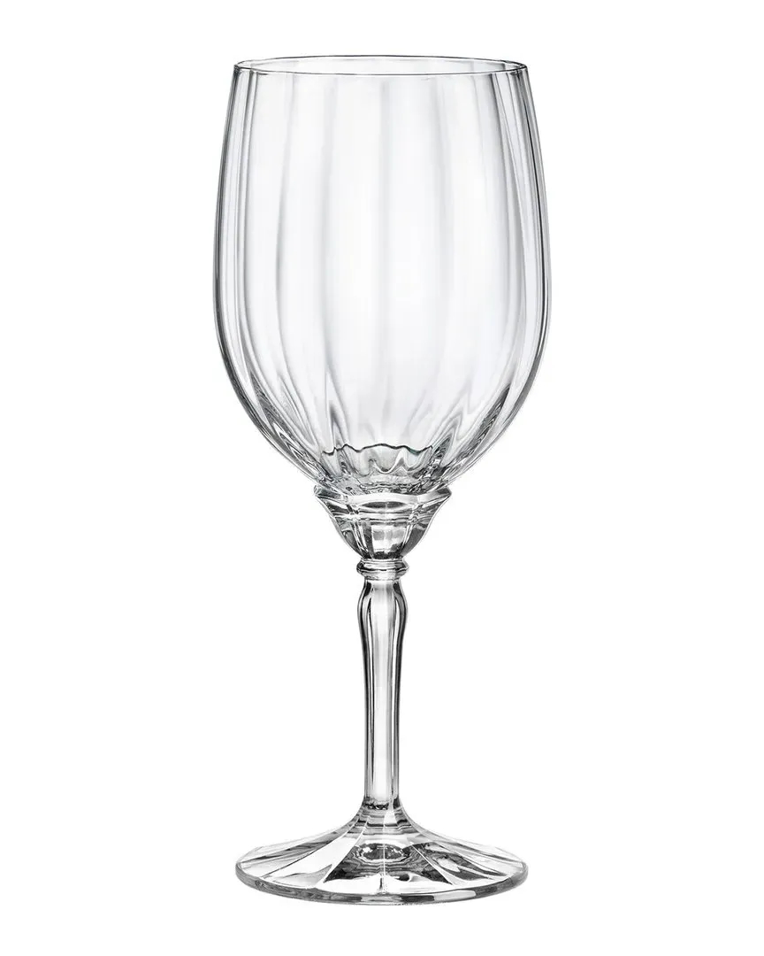 Florian Set of 4 Wine Glasses 18oz - Clear image