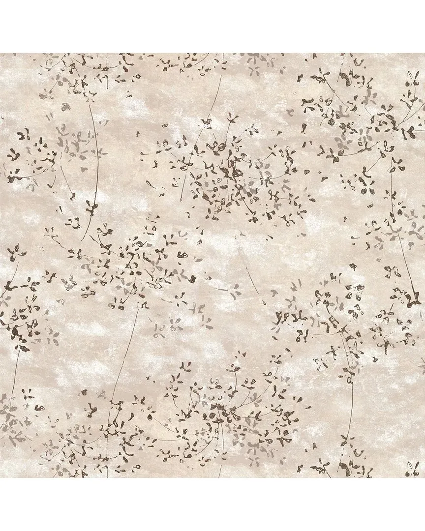 Arian Inkburst Wallpaper - Rose Gold, Foil on Non Woven