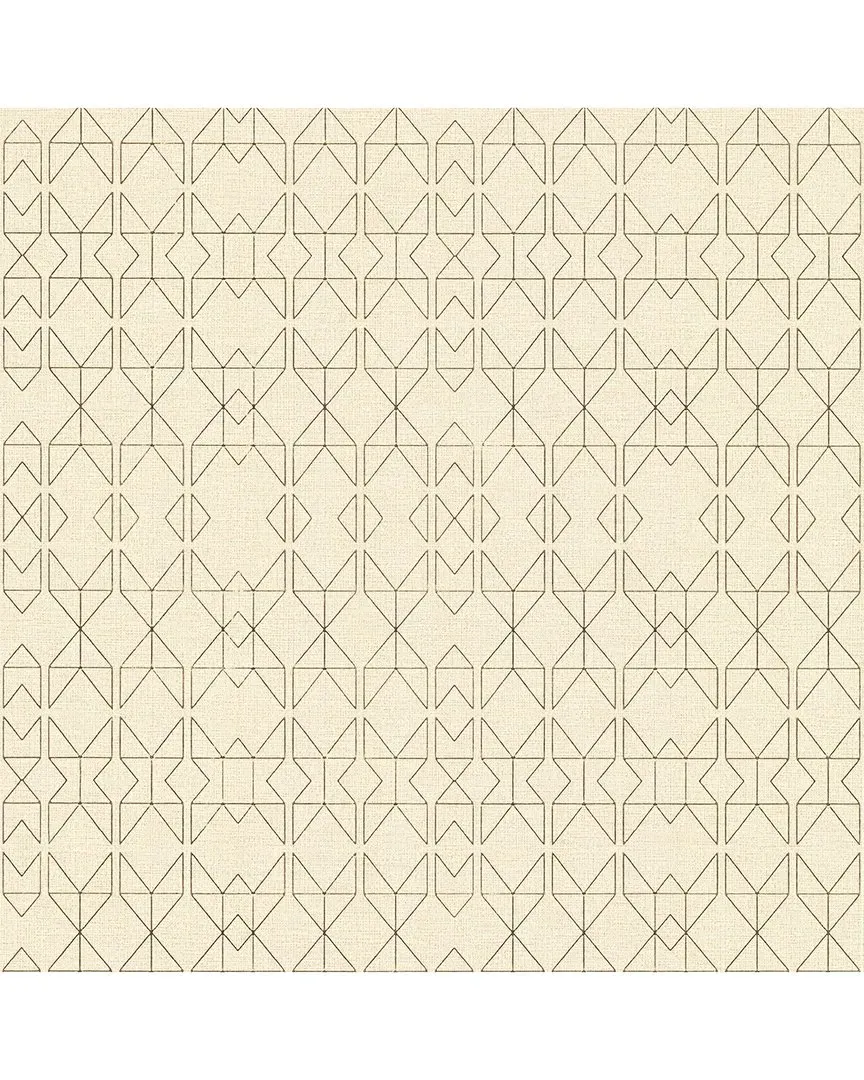 Paititi Gold Diamond Trellis Wallpaper - Multi, Foil image
