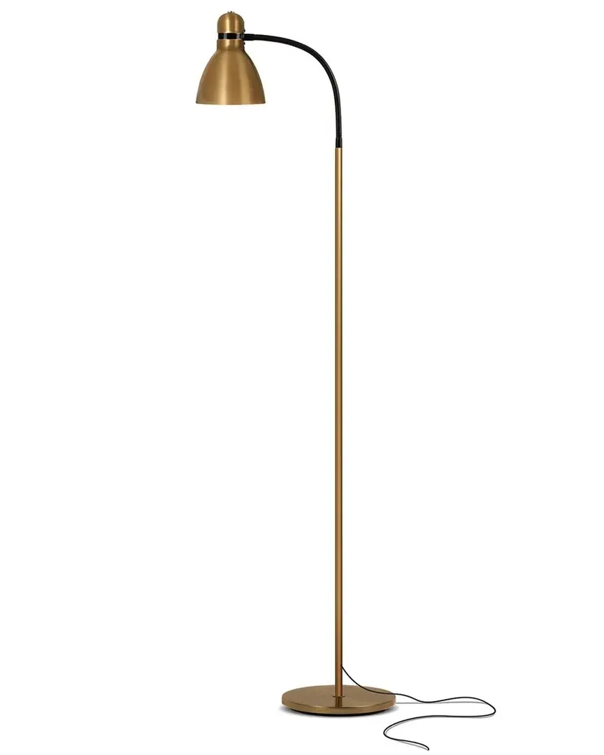 Avery Adjustable Floor Lamp with Touch Dimming - Brass image