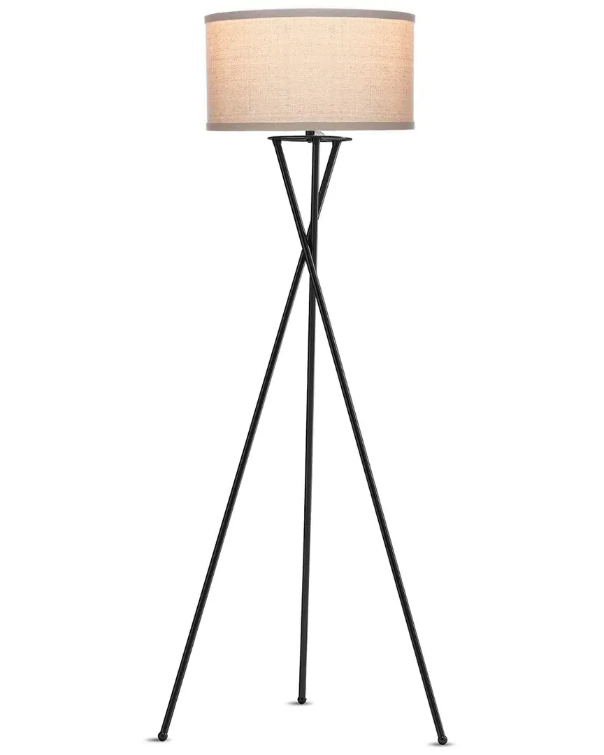 Jaxon LED Tripod Floor Lamp - Black, Metal image
