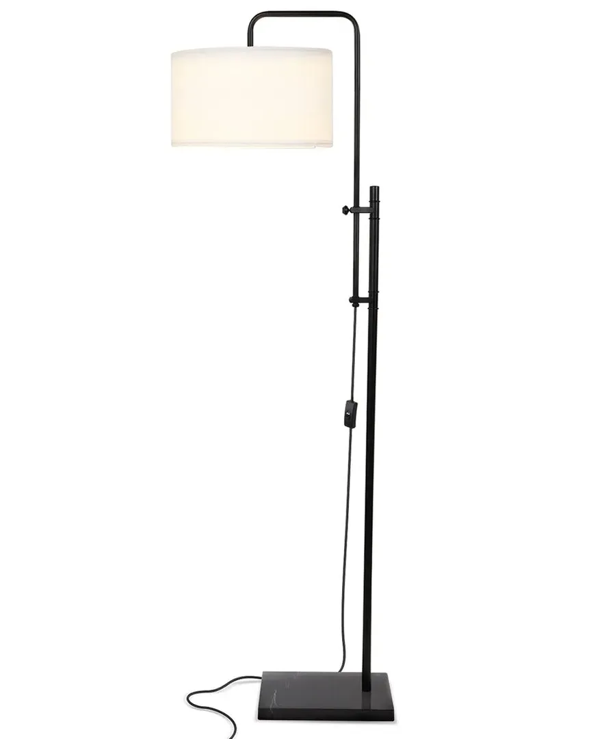 Leo Metal LED Floor Lamp with Touch Switch - Black image