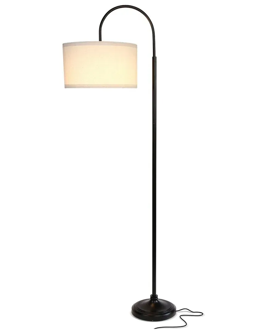 Nora LED Floor Lamp - Black, Metal image